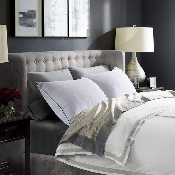 Pillows Standard And Full Size, Hotel Collection Bed Pillows For Side, Back, And Stomach Sleepers, Fluffy And Supportive, Down Alternative Microfiber Filled Pillows, Available In 2 Pack & 4 Pack - Image 7